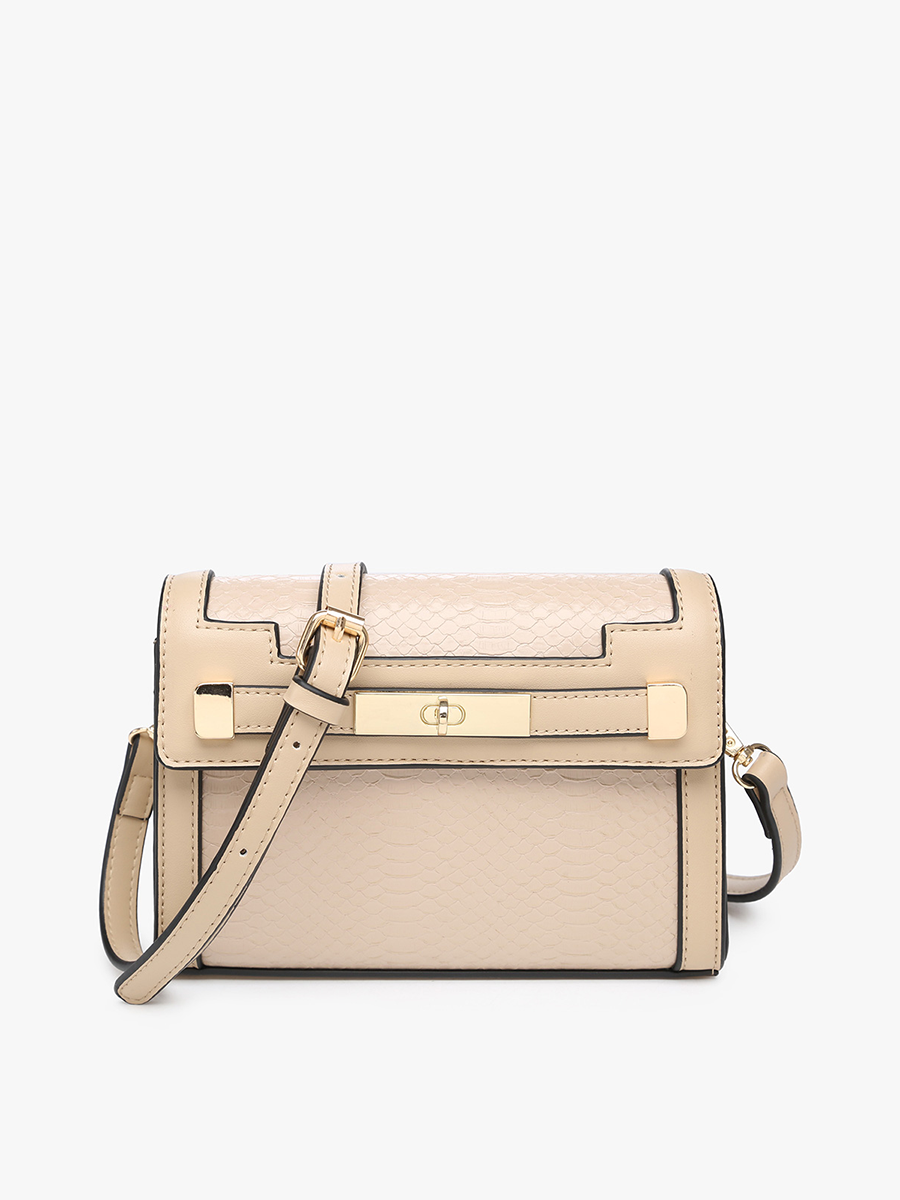 Etta Snake Textured Crossbody Bag | M2089SNK