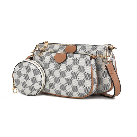 381 Evanna 3 pcs Crossbody Handbag Women by Mia K.