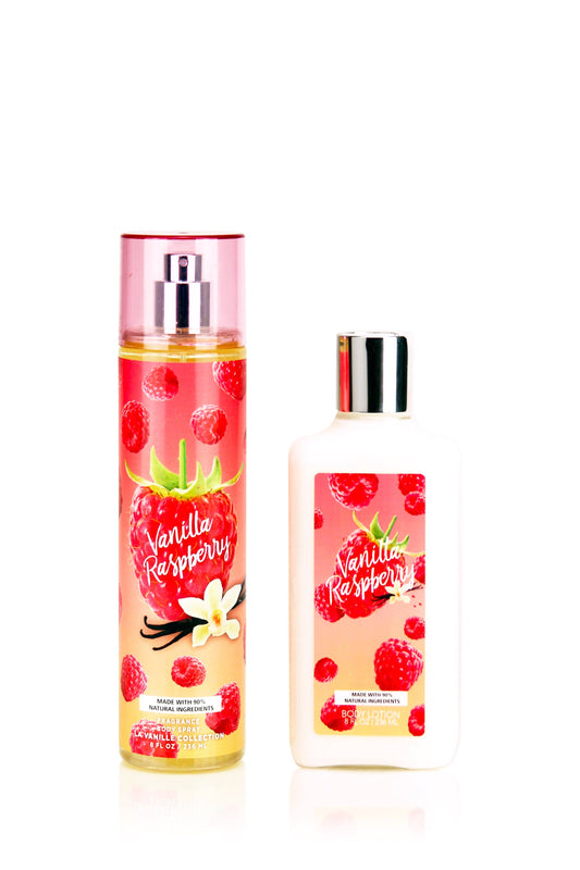 2585 Vanilla Raspberry 2-Piece Body Mist and Body Lotion Set