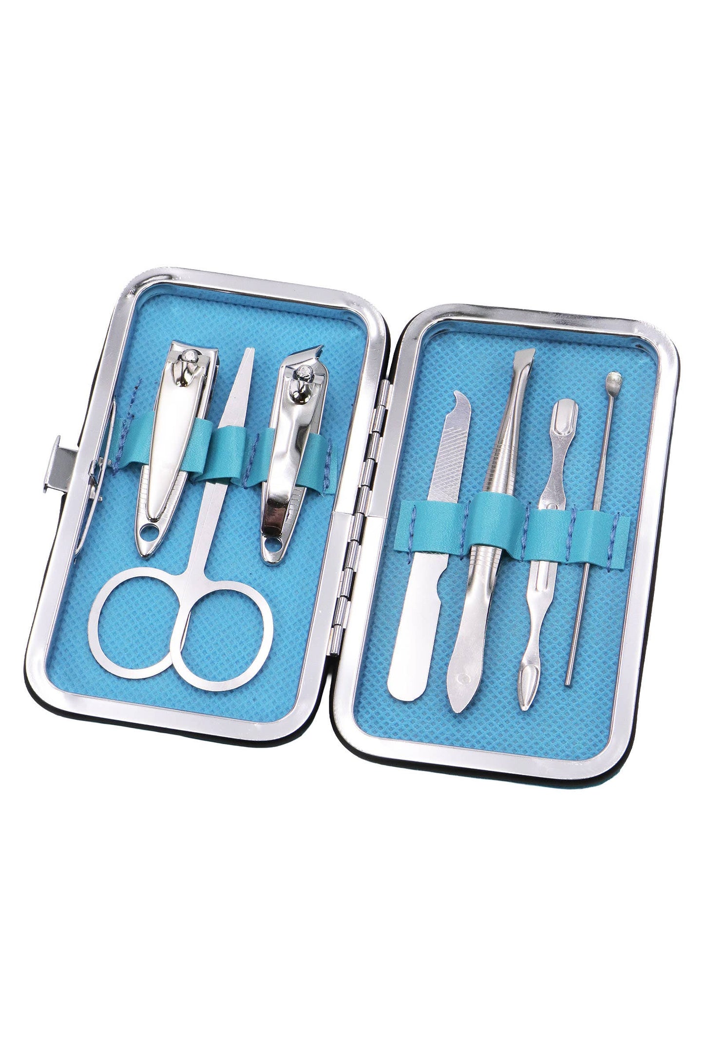 7 Pcs Matte Pastel Stainless Steel Nailcare Set