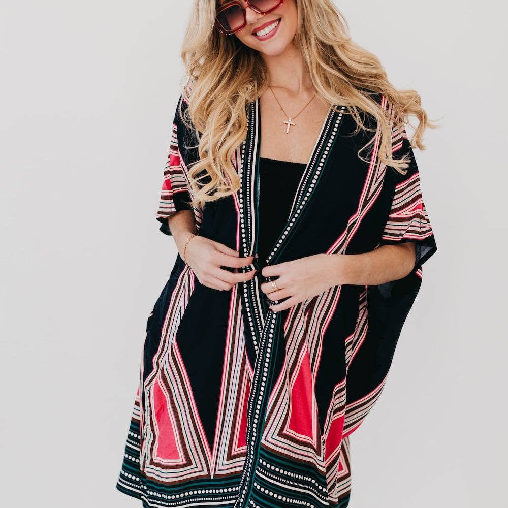 In The City Of Paradise Kimono