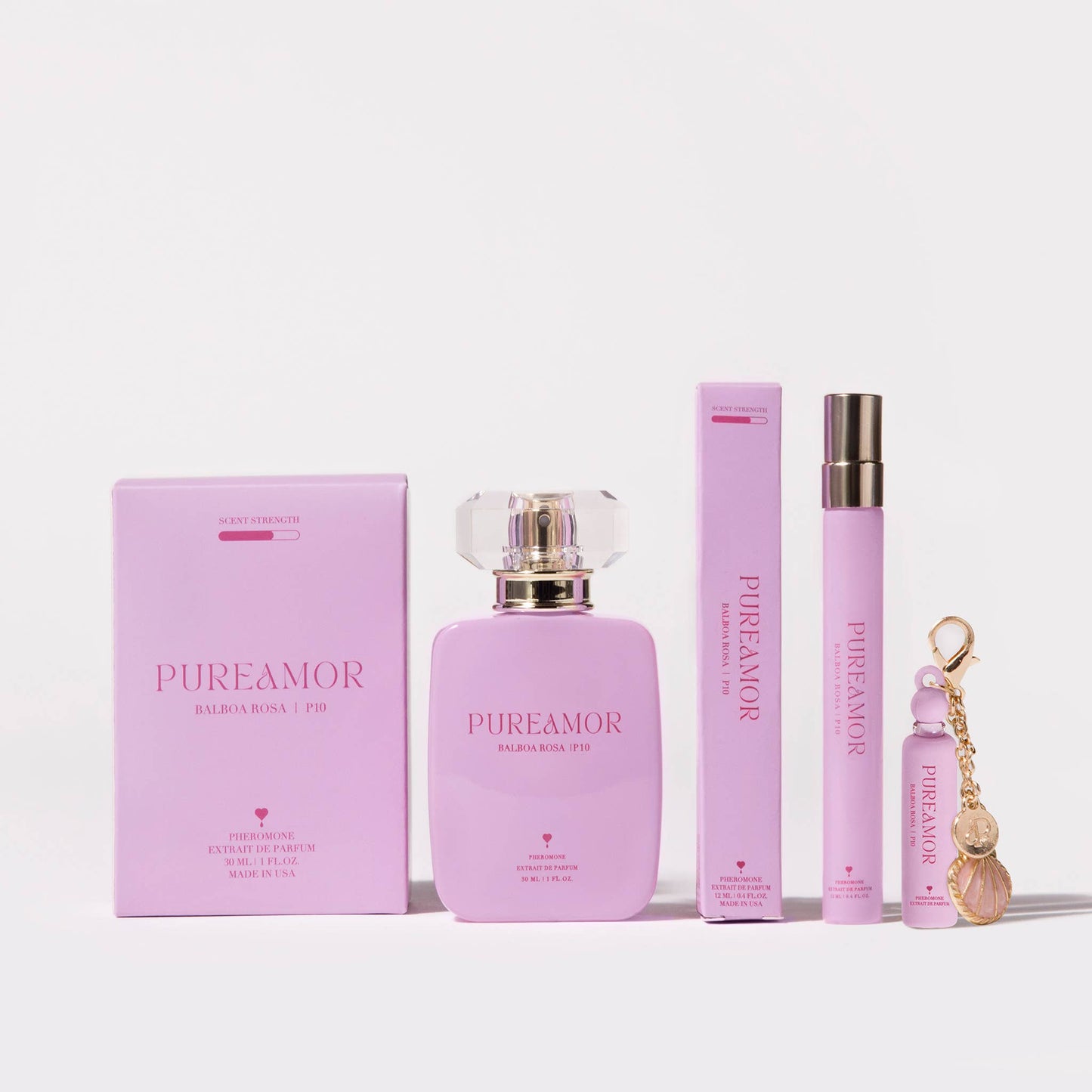 Balboa Rosa | P10 Pheromone Perfume - 2ml Keychain