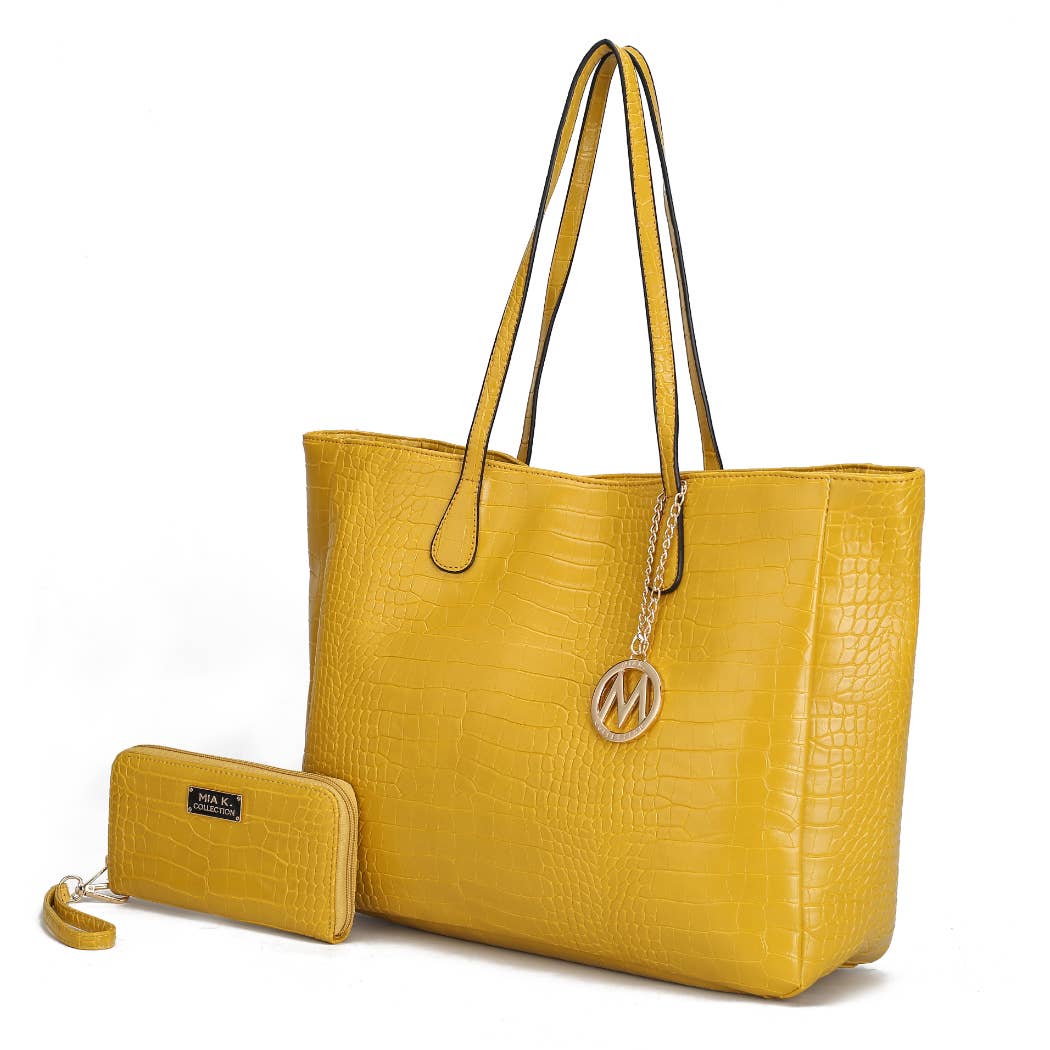 Sadie Oversize women's Tote & Wallet Set by Mia K