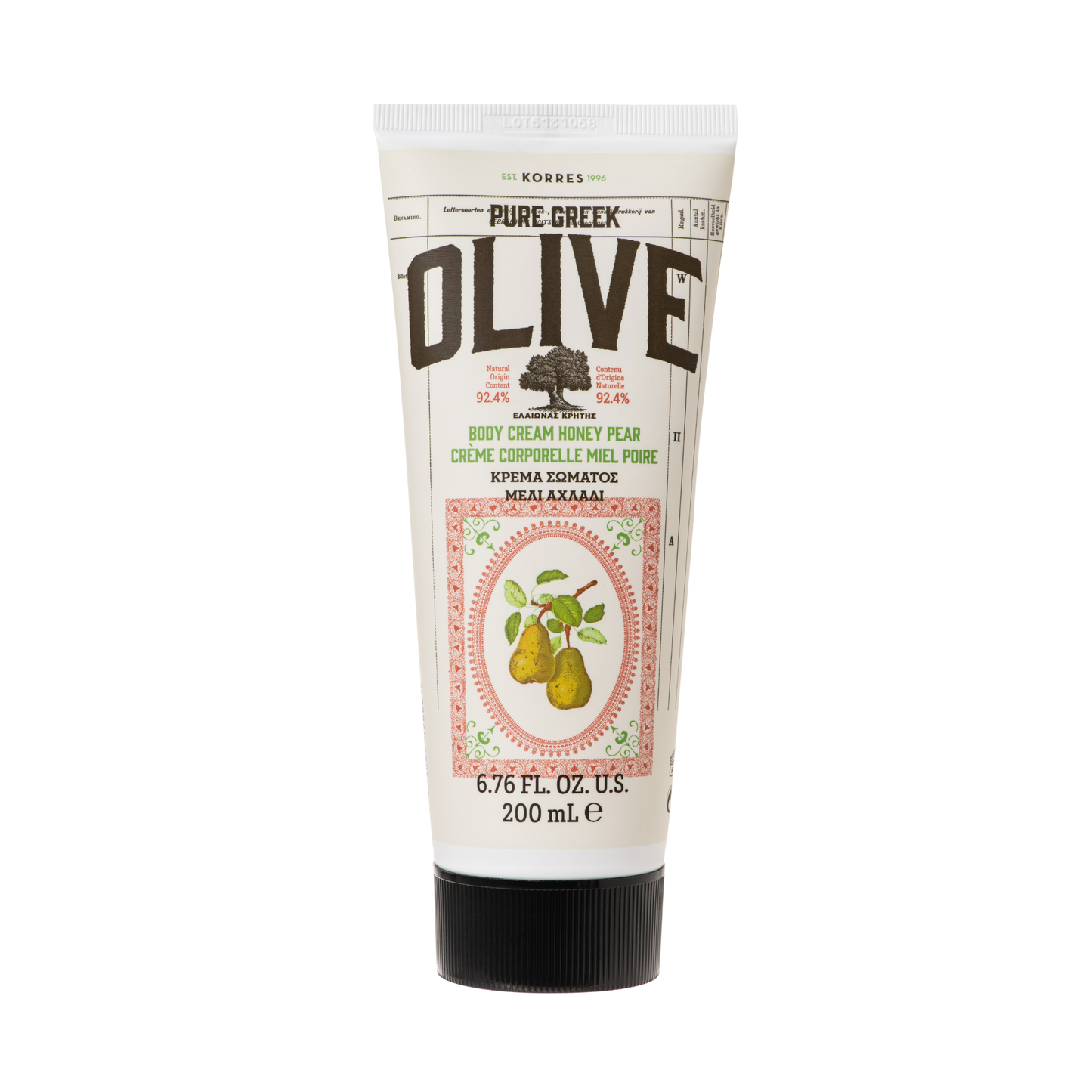 Pure Greek Olive Body Cream