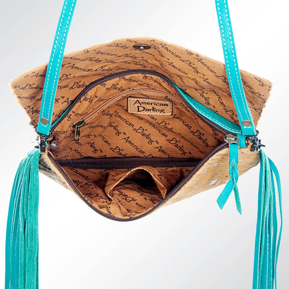 LC-ADBGS178A Envelope Genuine Western Leather Women Bag