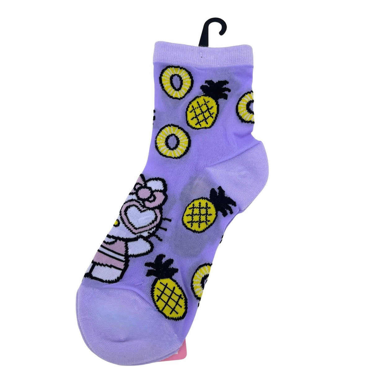Hello Kitty Capri Socks in Purple Size 9–11