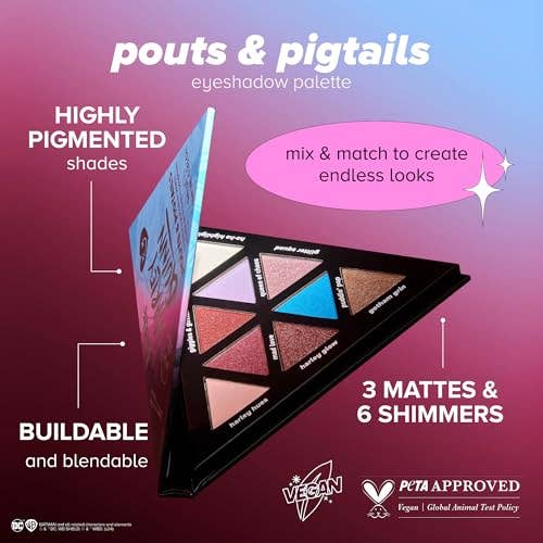Lottie London Mad Love Eyeshadow Palette - Pouts & Pigtails