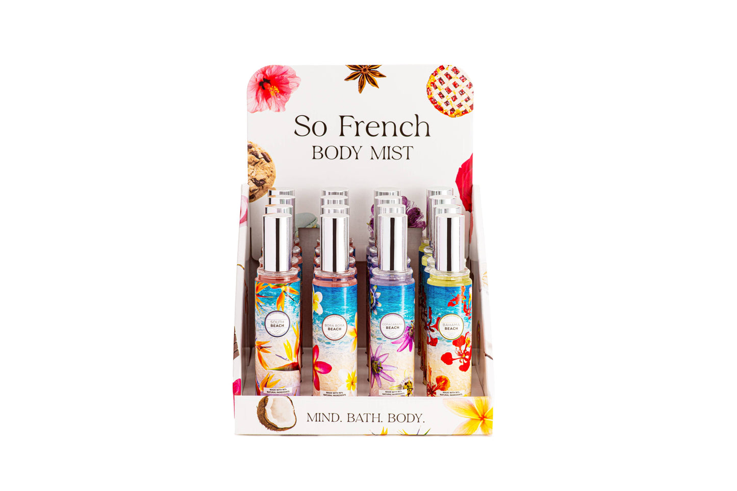Sampler "Beaches Collection" Body Spray