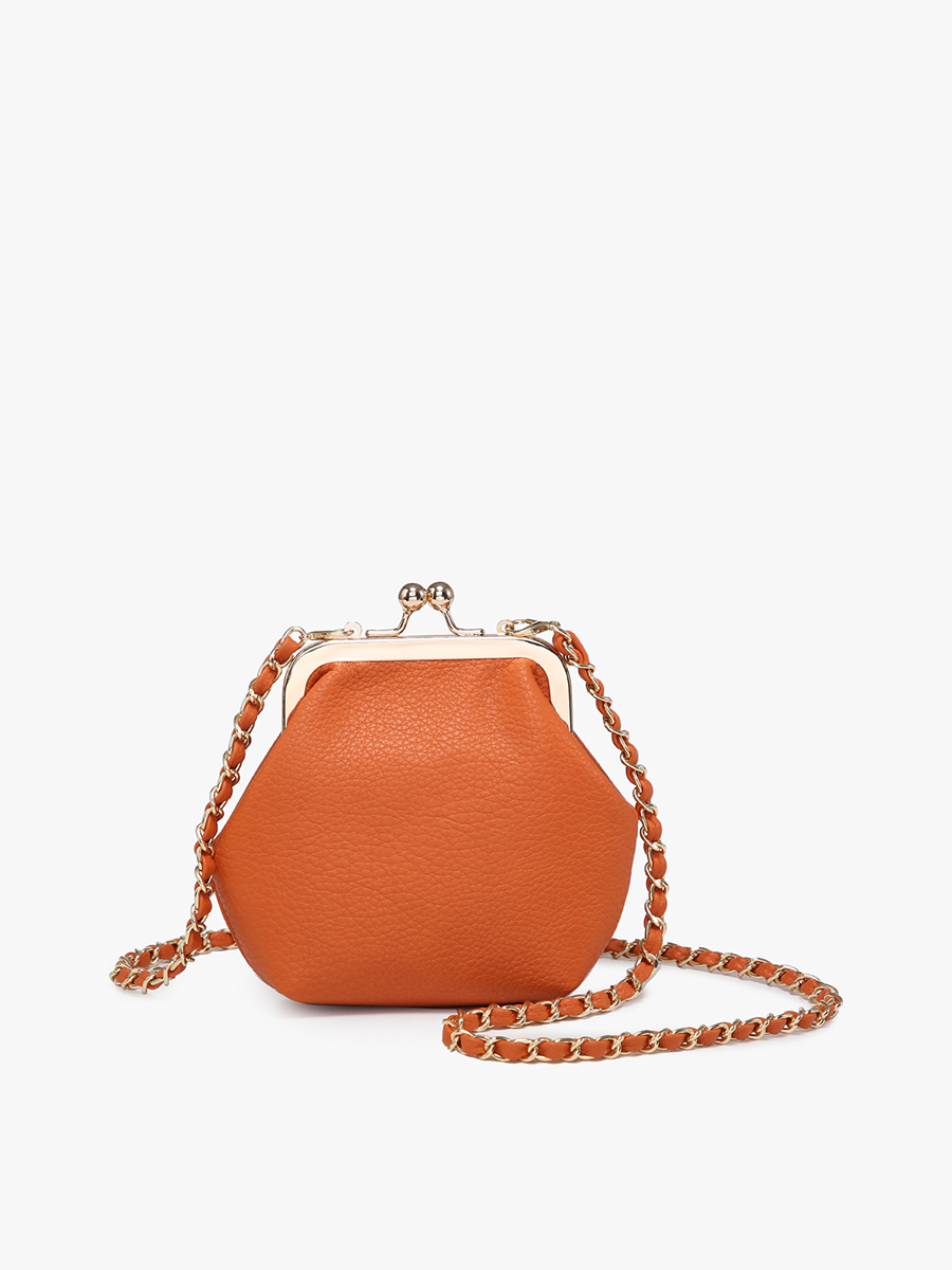 CP2338 Cleo Coin Pouch Crossbody – Vegan Leather Bag