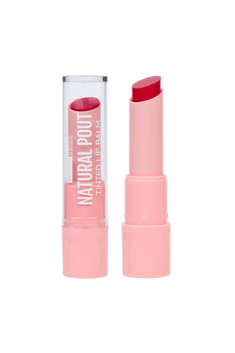 Beauty Treats 612 Natural Pout Tinted Lip Balm - 24pc