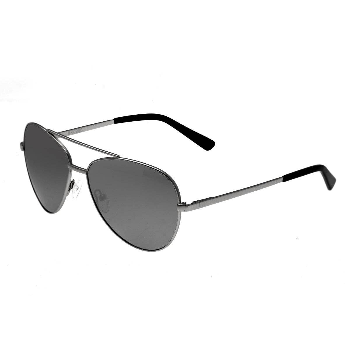 Bertha Bianca Polarized Aviator Sunglasses