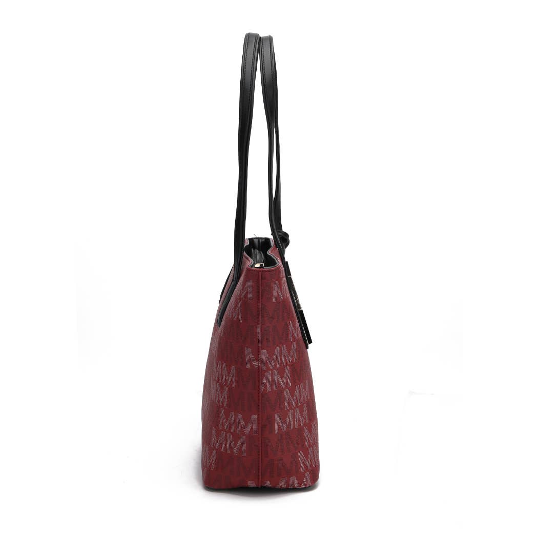 Aylet M Tote with Mini Handbag and Wristlet Womenby Mia K.
