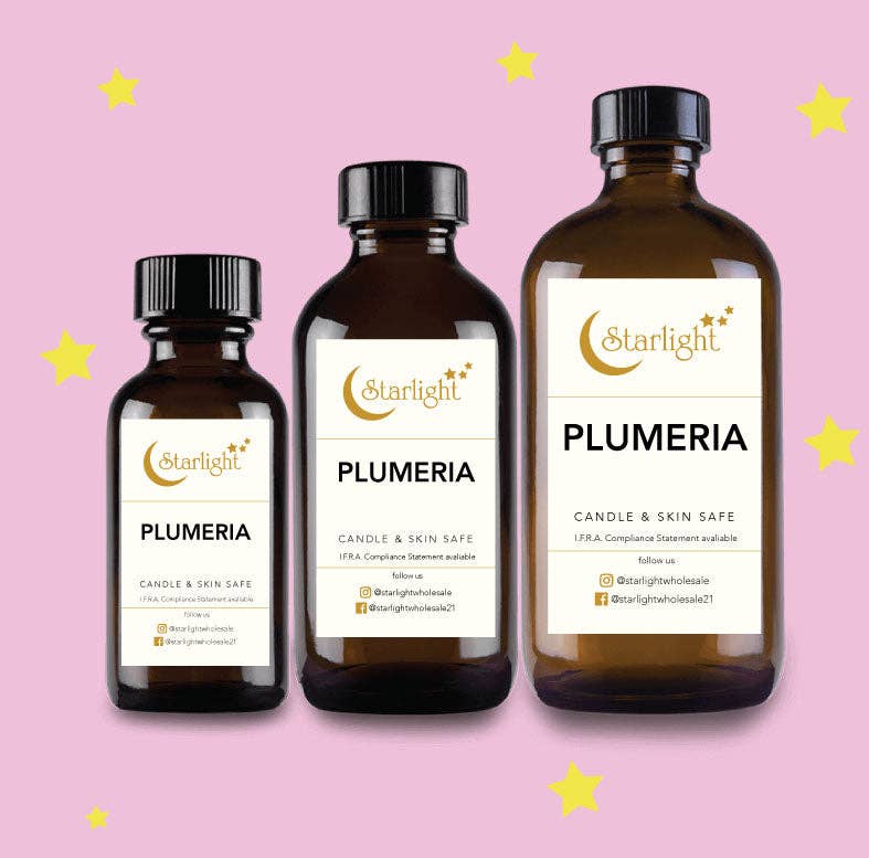 Plumeria Fragrance Oil with Cassis and Peach