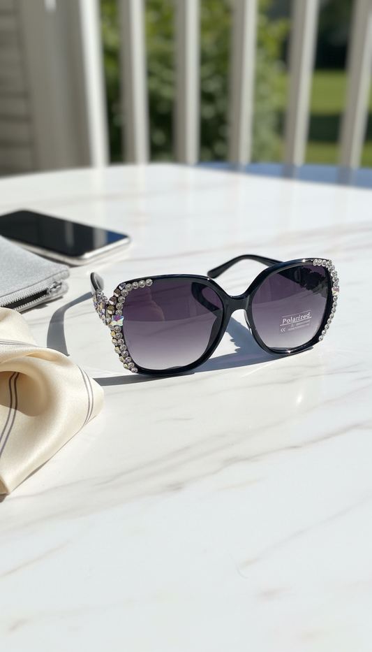 Virelle Crystal Edge Sunglasses