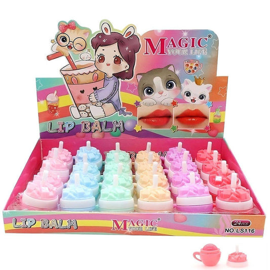 Ice Cup Straw Lip Balm
