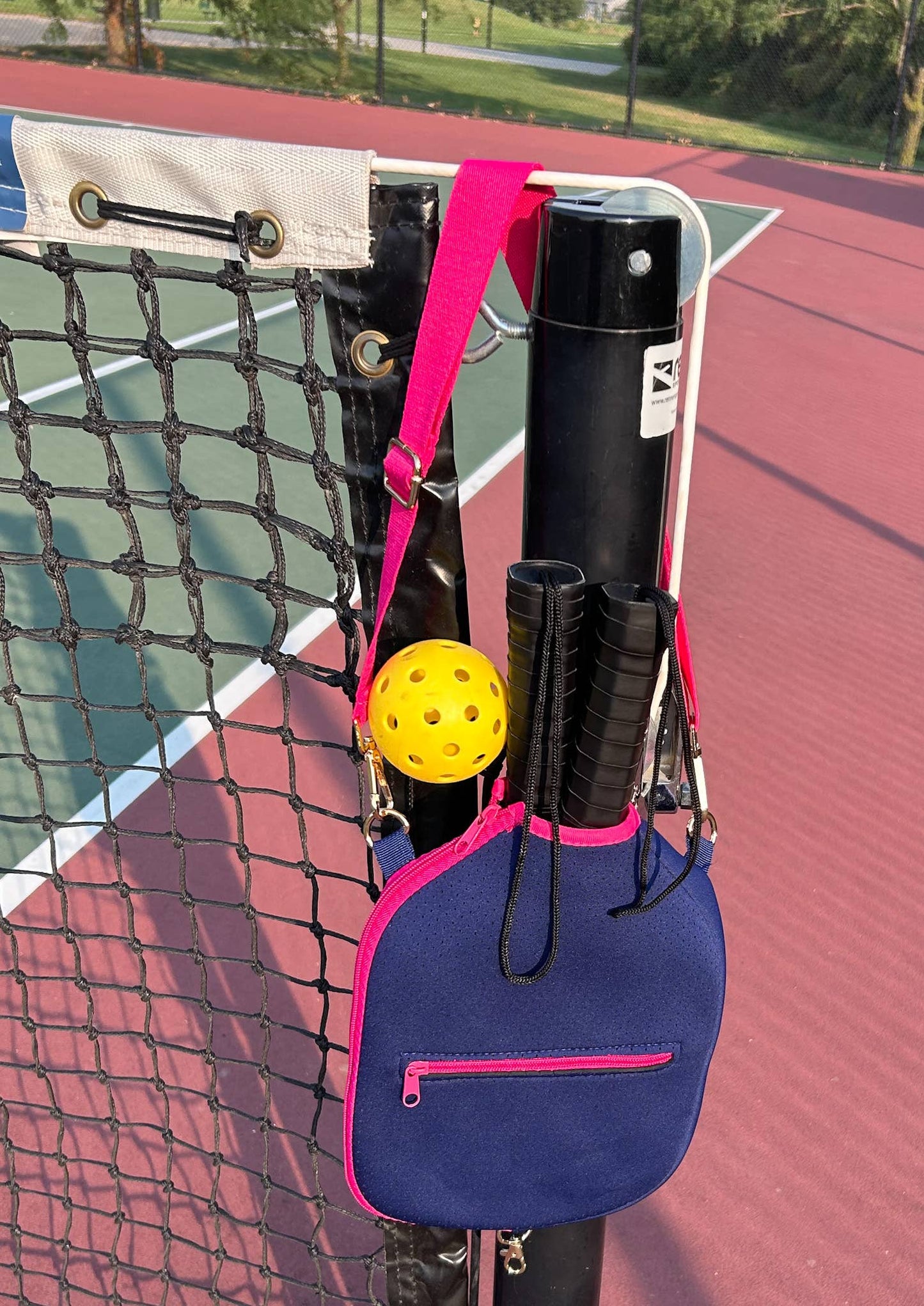 Pickleball Paddle Bag with Strap and Pocket for Pickle Ball