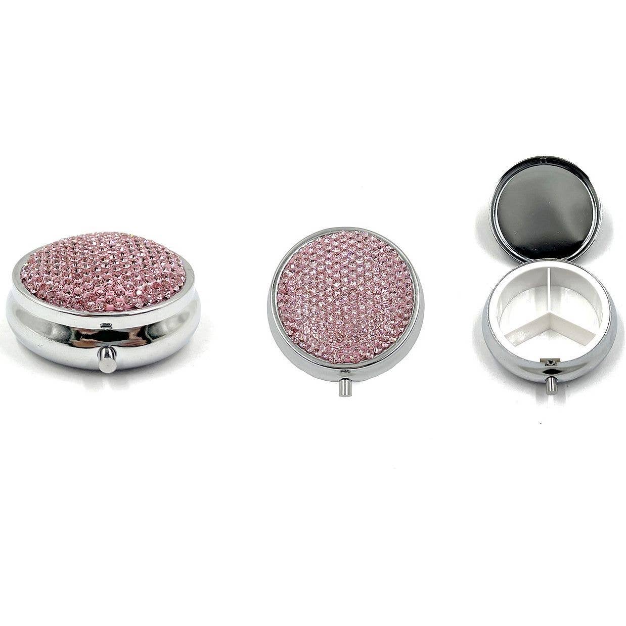 159 Bling Chic Rhinestone Pill Case