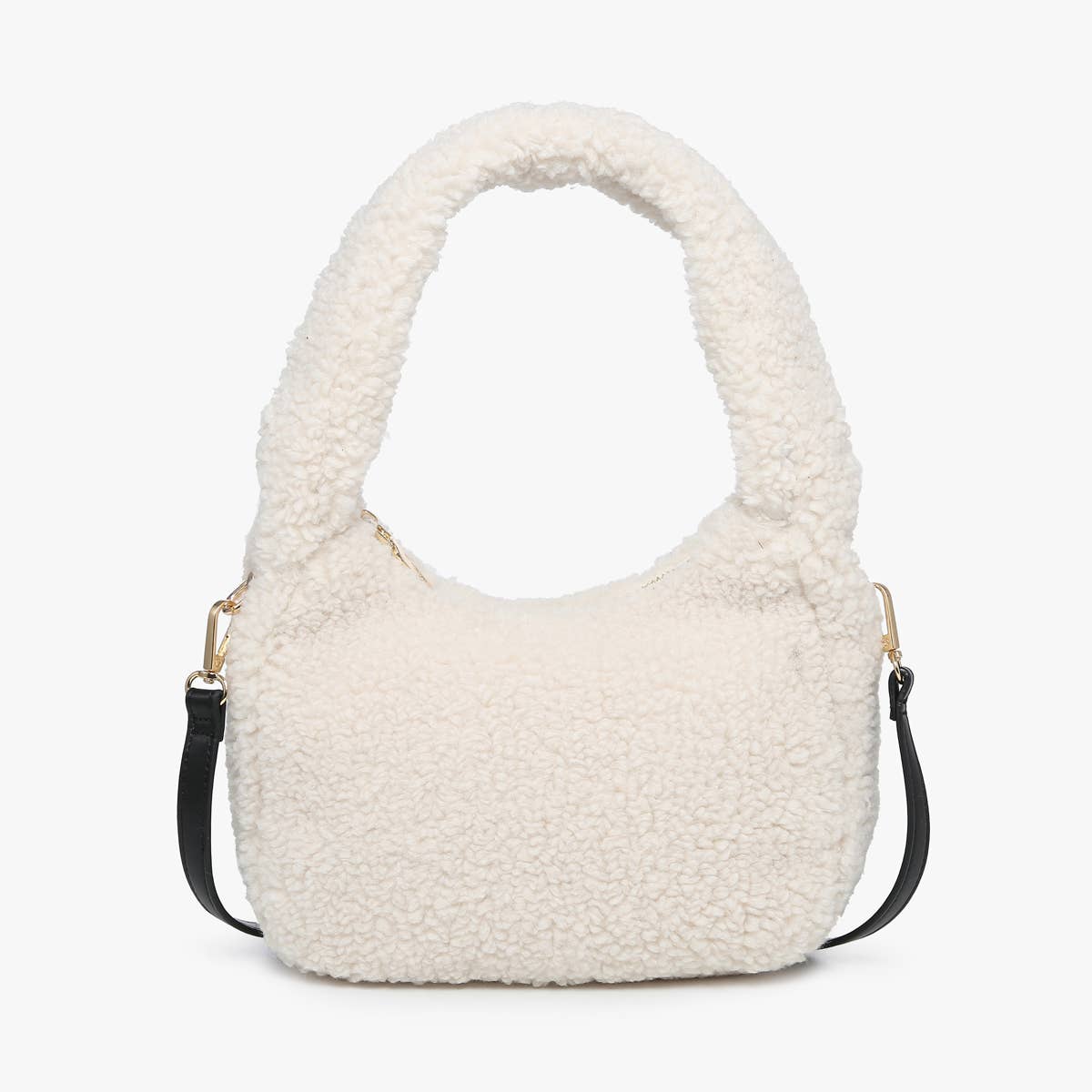 Gabrielle Sherpa Shoulder Bag w/ Strap | M2359