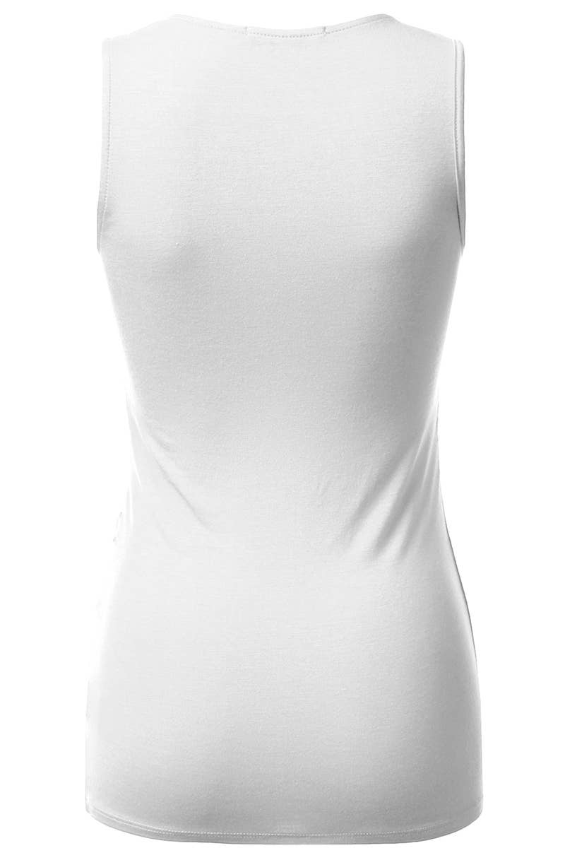 AWTTK624-1P_Sleeveless Tank Tops Deep V-Neck Surplice Wrap