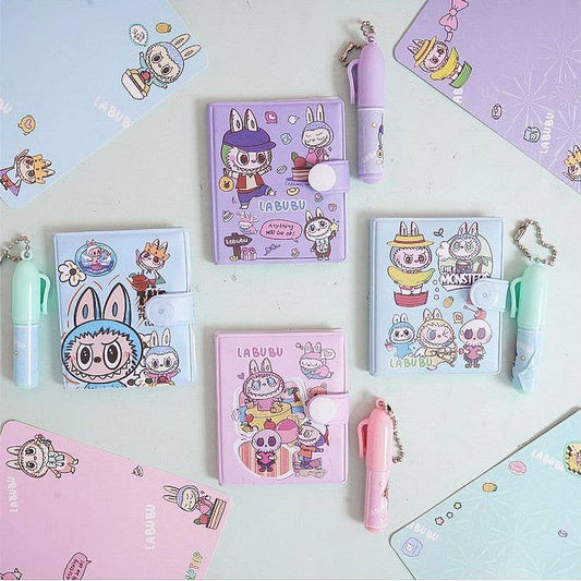 161 Funny Monster Memo Note Pen Set