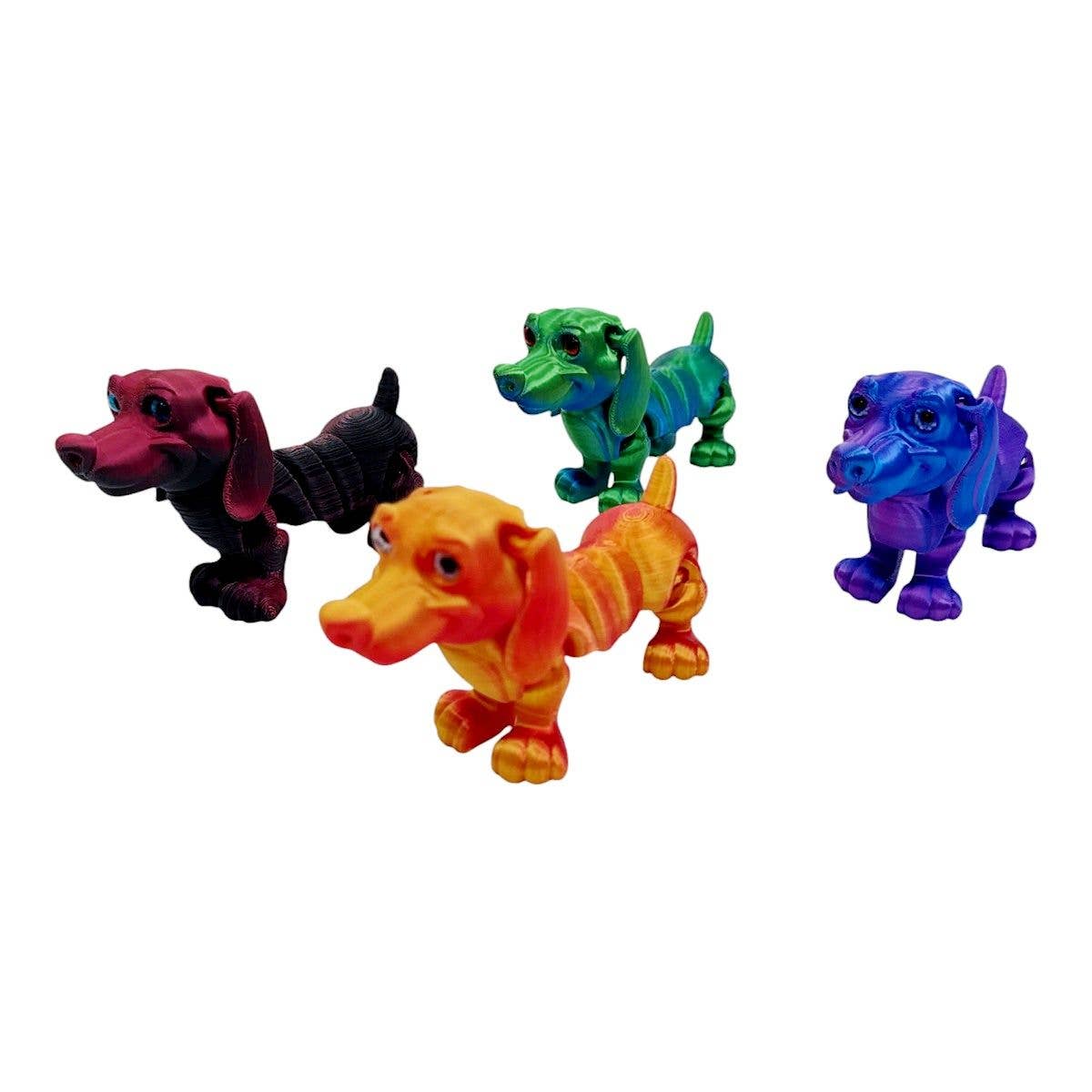 1743D Print Hush Puppy Dog Figure Toy