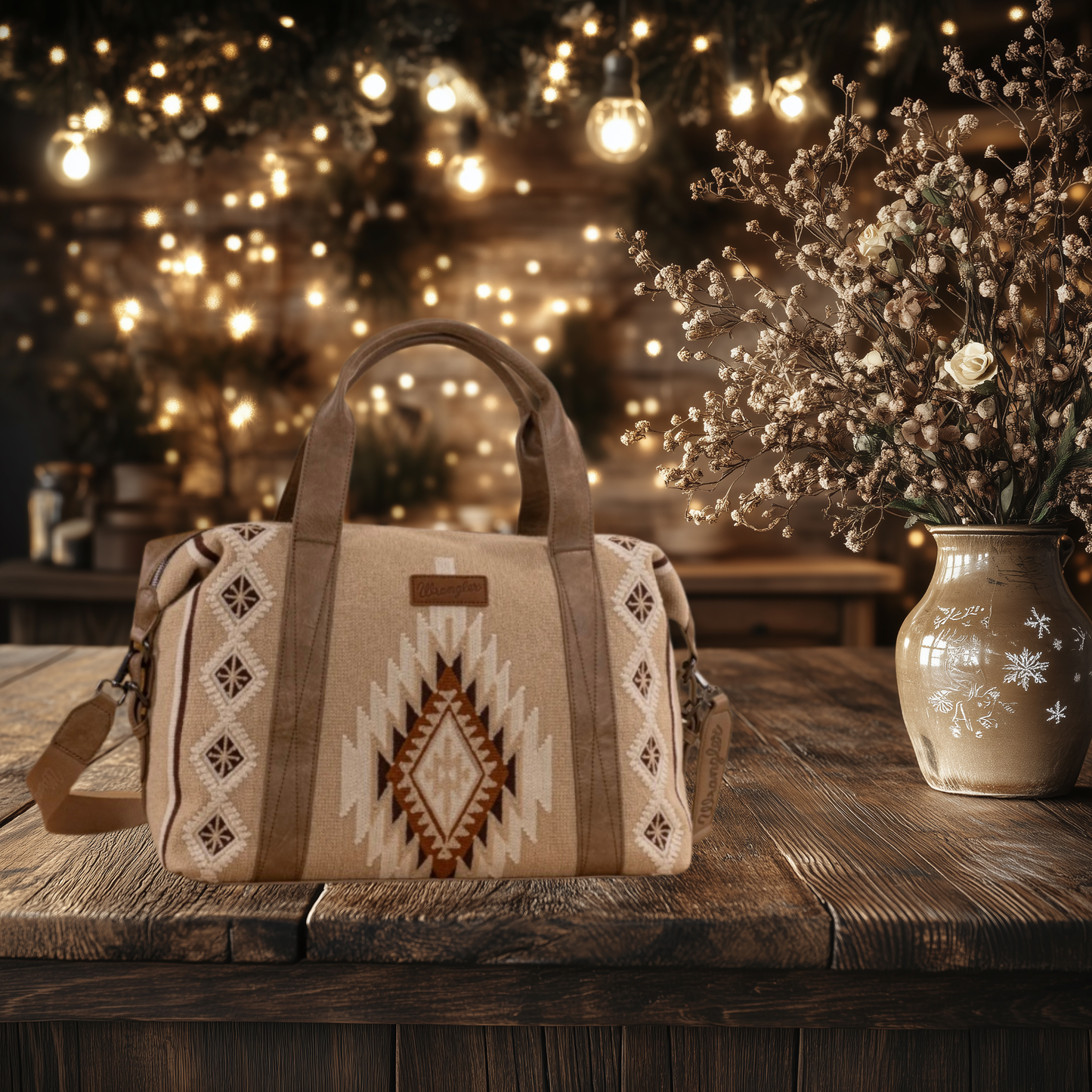 Wrangler Aztec Weekender Bag 5 Colors