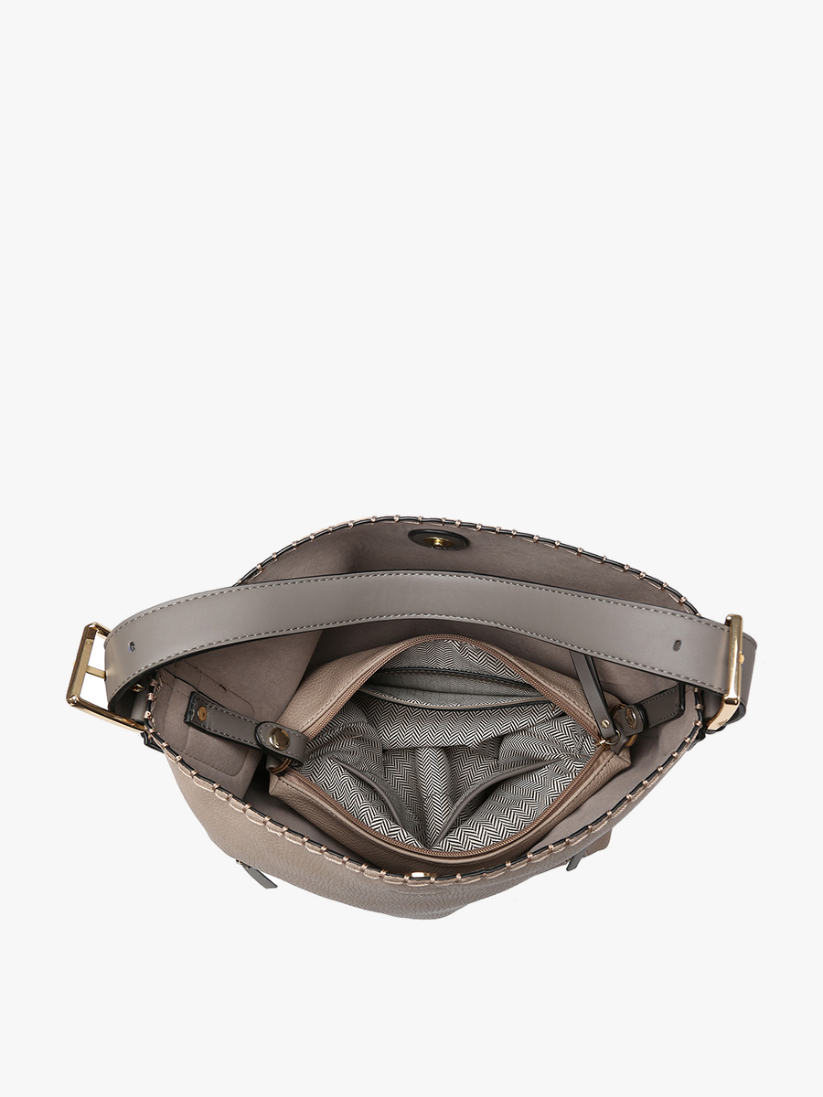 Alexa Plaid 2-in-1 Hobo Bag | M1816APLD