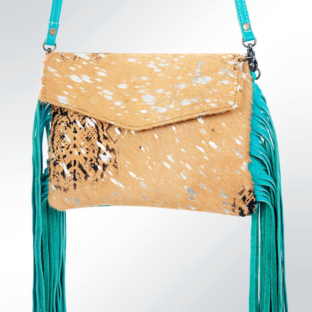LC-ADBGS178A Envelope Genuine Western Leather Women Bag