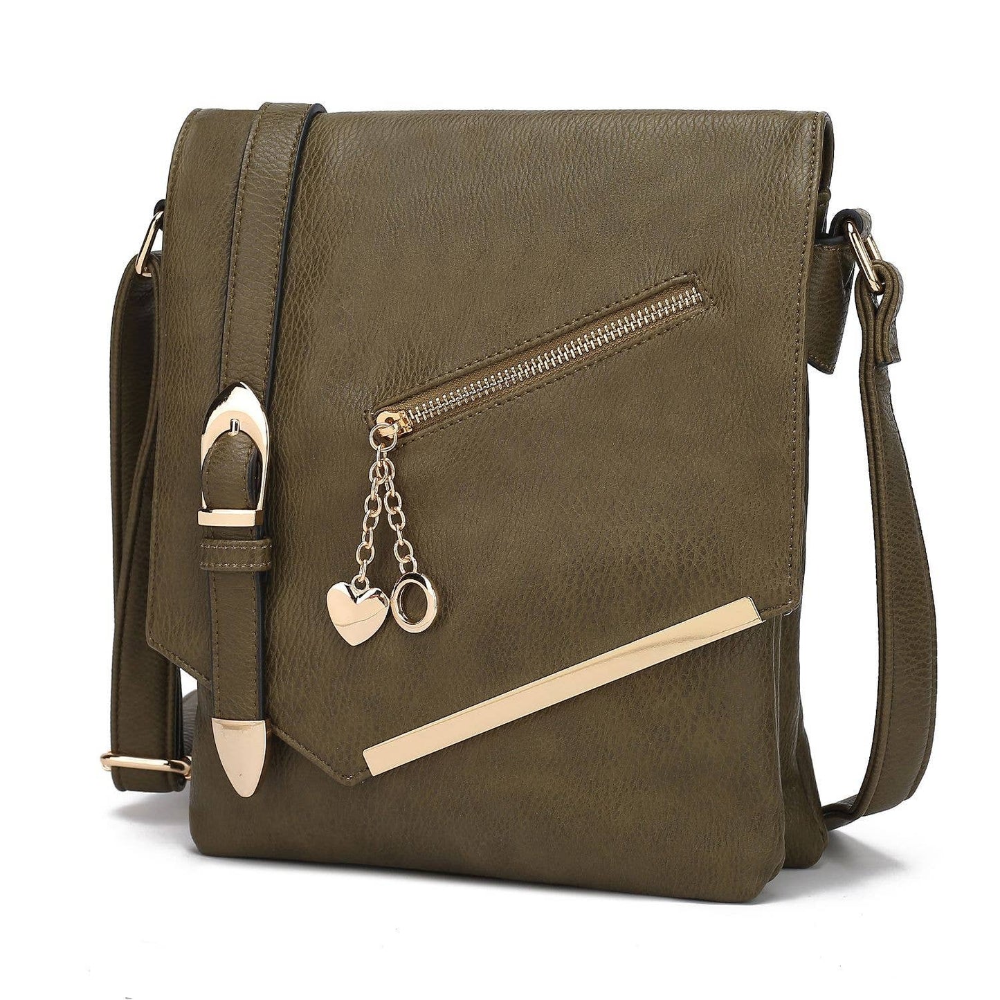 383 Jasmine Women's Crossbody Handbag Vegan Leather By Mia K