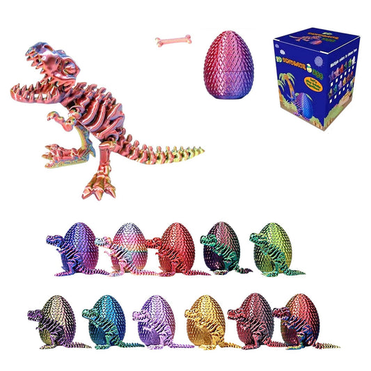 173 3D Printed Mystery Dino Egg
