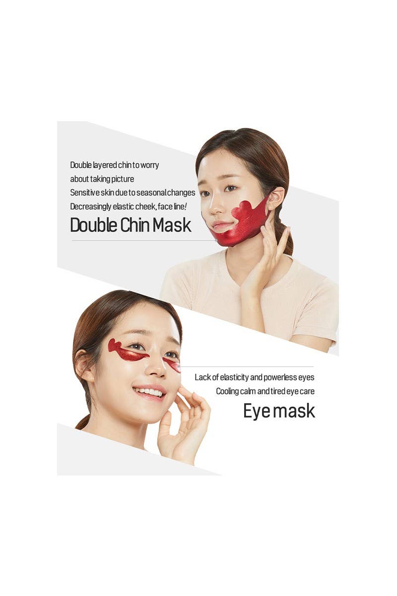 Patch Holic PAT012 Costopia Love Heart Double Chin Mask