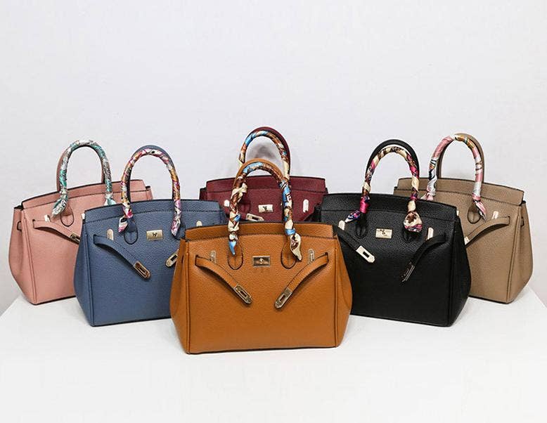 413 Kelly bag tote shoulder bag 3-piece set