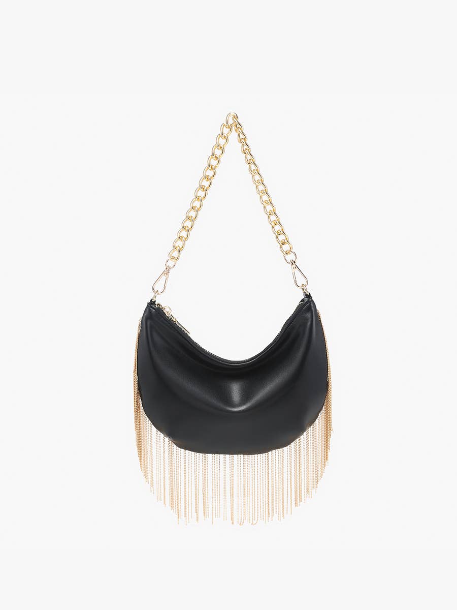 Juna Fringe Crossbody – Chain Strap Bag | EH2568