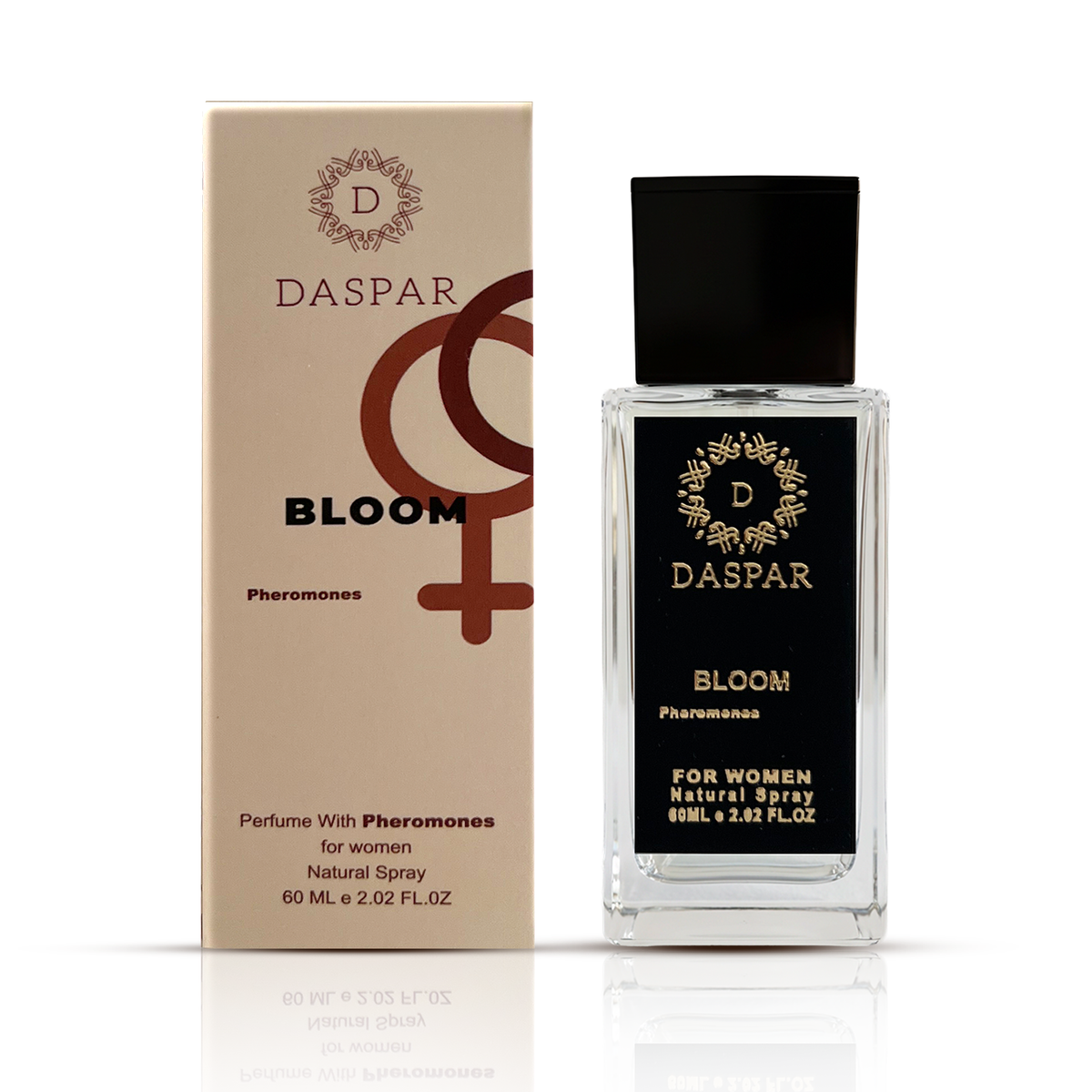 DASPAR BLOOM WOMEN PERFUME WITH PHE.RO.MO.NES 2.02 OZ