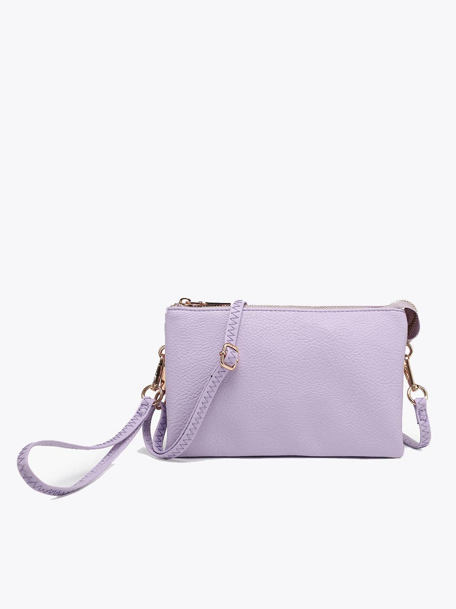Riley Monogrammable 3 Compartment Crossbody/Wristlet | M013