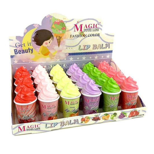 Ice Cream Cup Moisturizing Lip Balm