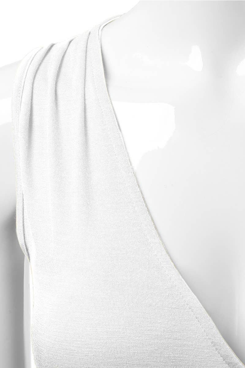 AWTTK624-1P_Sleeveless Tank Tops Deep V-Neck Surplice Wrap