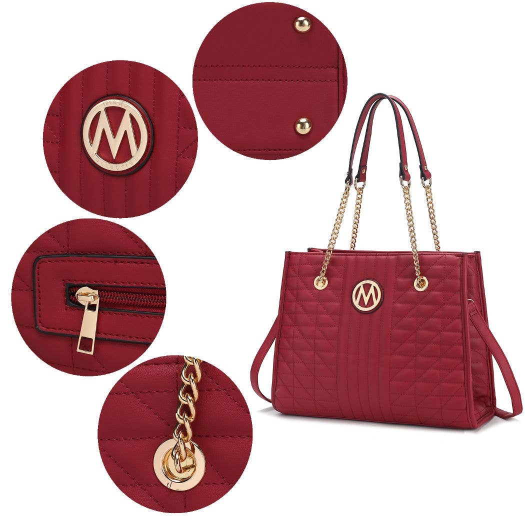 Makenna Vegan Leather Women’s Shoulder Bag by Mia K