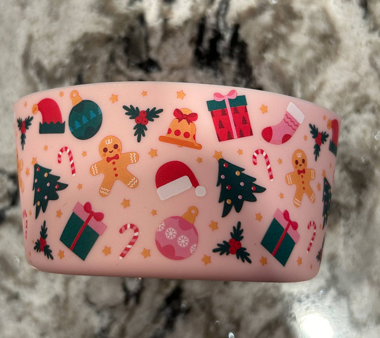 Christmas Holiday Tumbler Silicone Boot