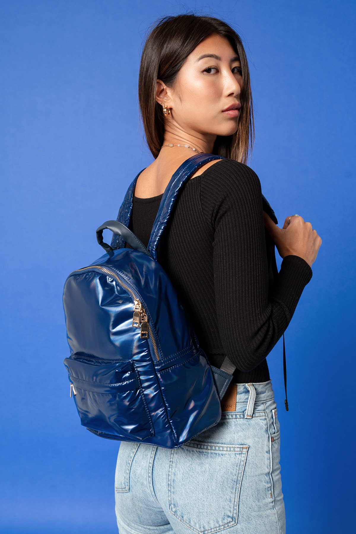Phina Backpack – Front Zip Everyday Carry Bag | BP2172