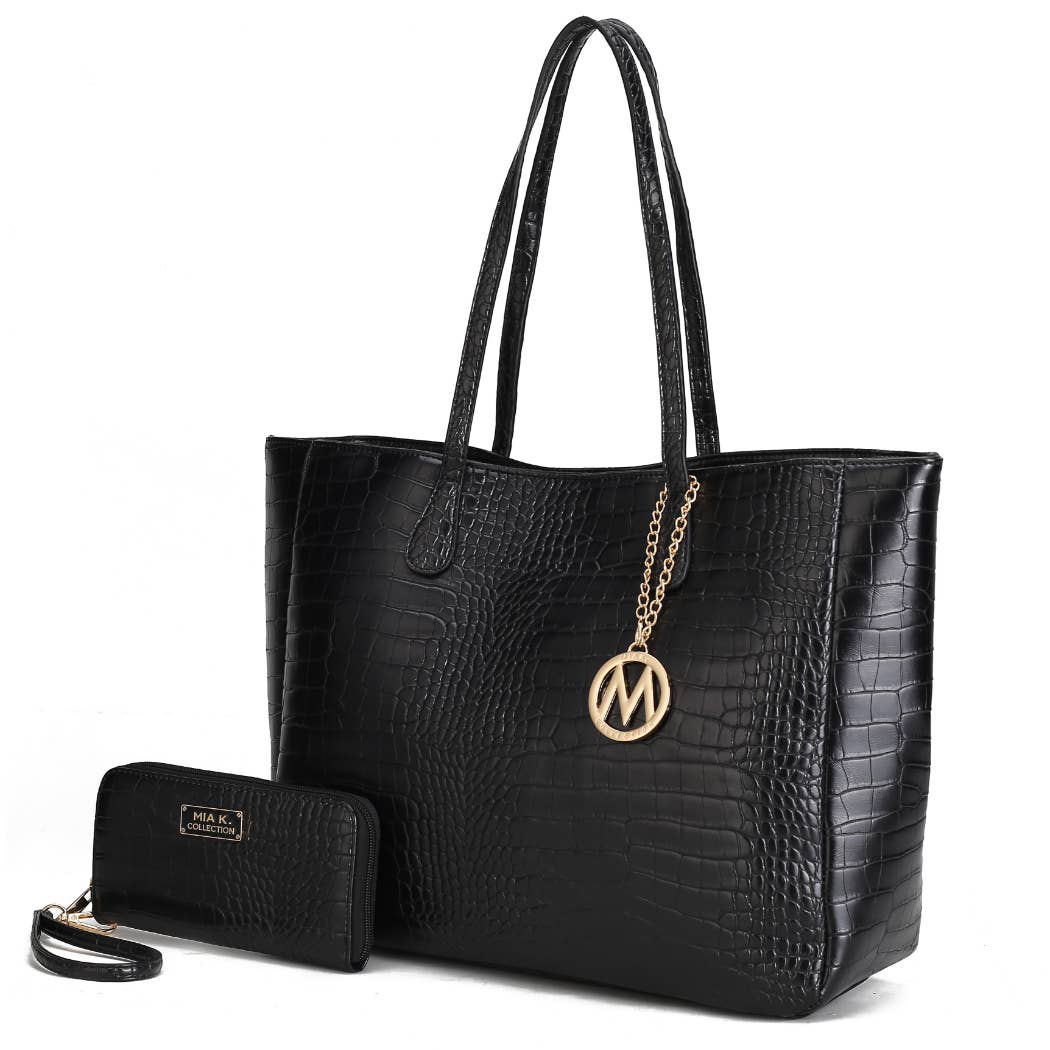 Sadie Oversize women's Tote & Wallet Set by Mia K