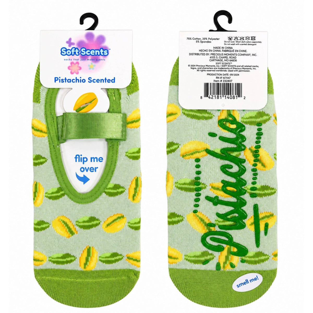 Precious Moments Scented Grip Slipper Socks Floor Display