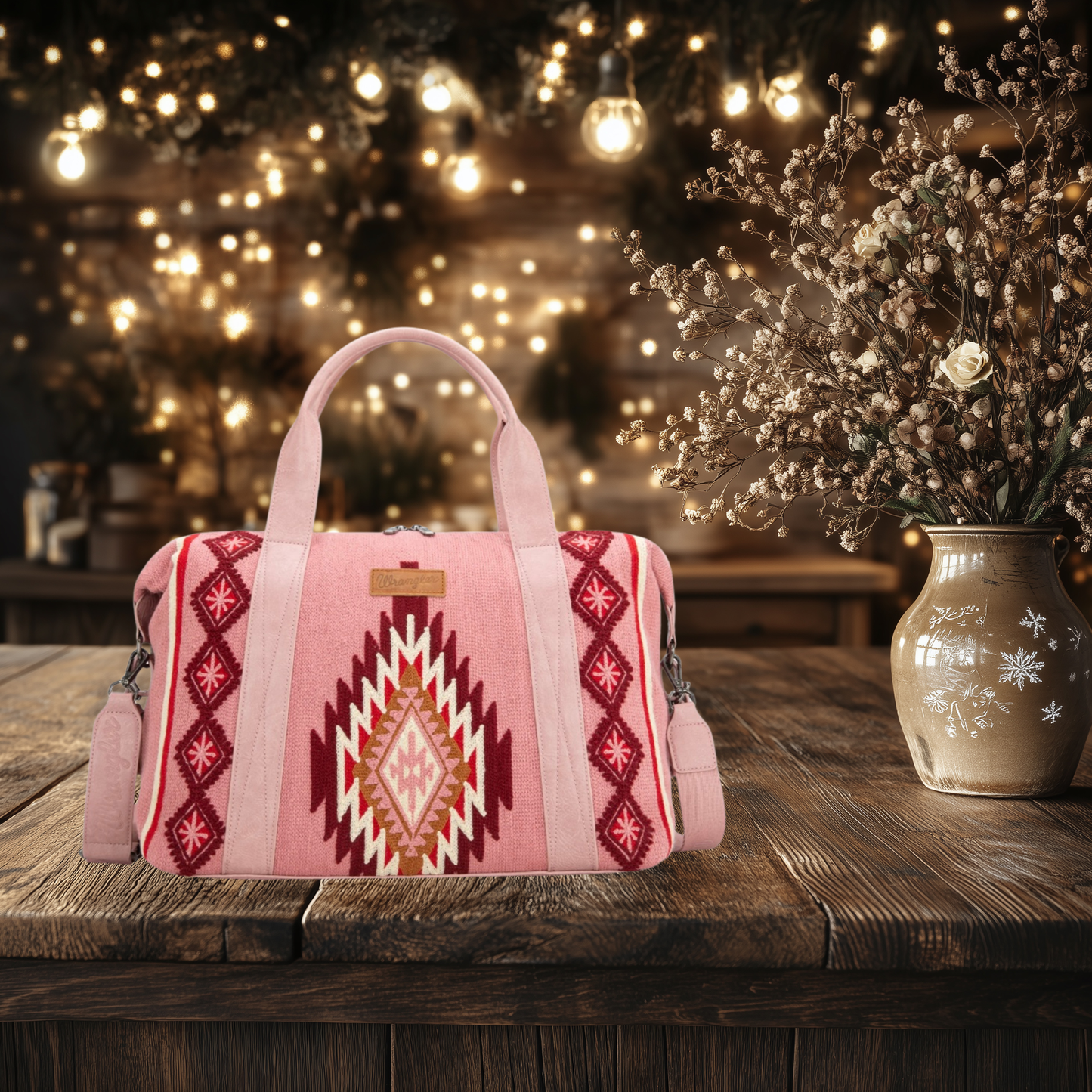 Wrangler Aztec Weekender Bag 5 Colors