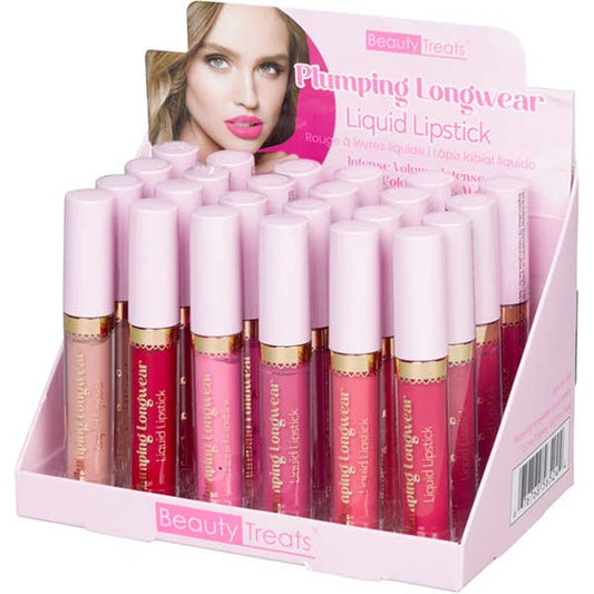 Beauty Treats Long-Wear Plumping Liquid Lipstick 24pc Box