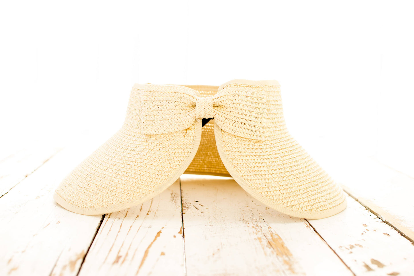Foldable Wide Brim Bow Visor