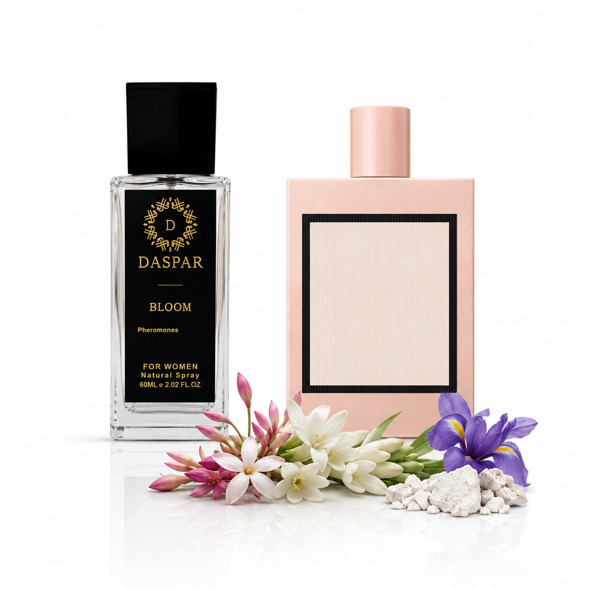 DASPAR BLOOM WOMEN PERFUME WITH PHE.RO.MO.NES 2.02 OZ