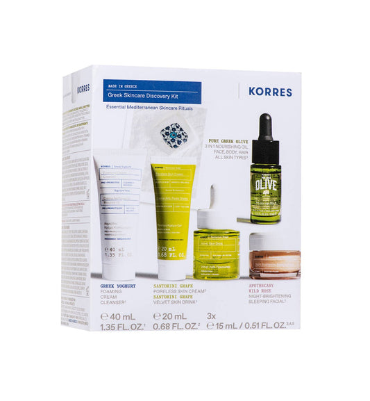NEW GRECIAN SKINCARE DISCOVERY KIT 2025 ($95 Value)