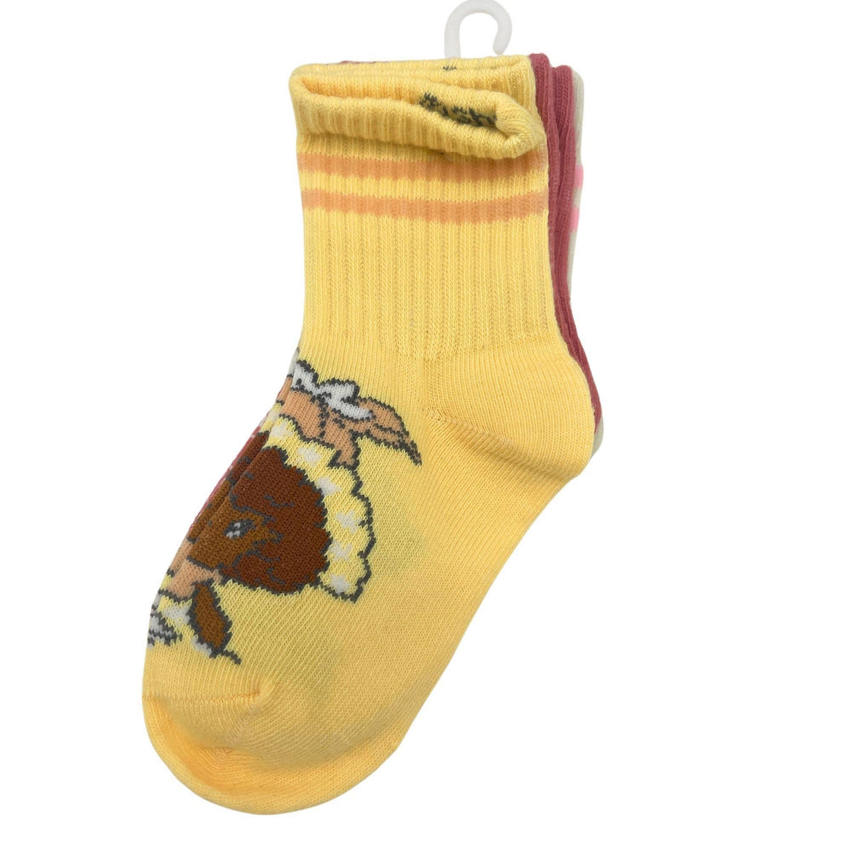5 Pair Strawberry Shortcake Mid Crew Socks Size 5–6.5