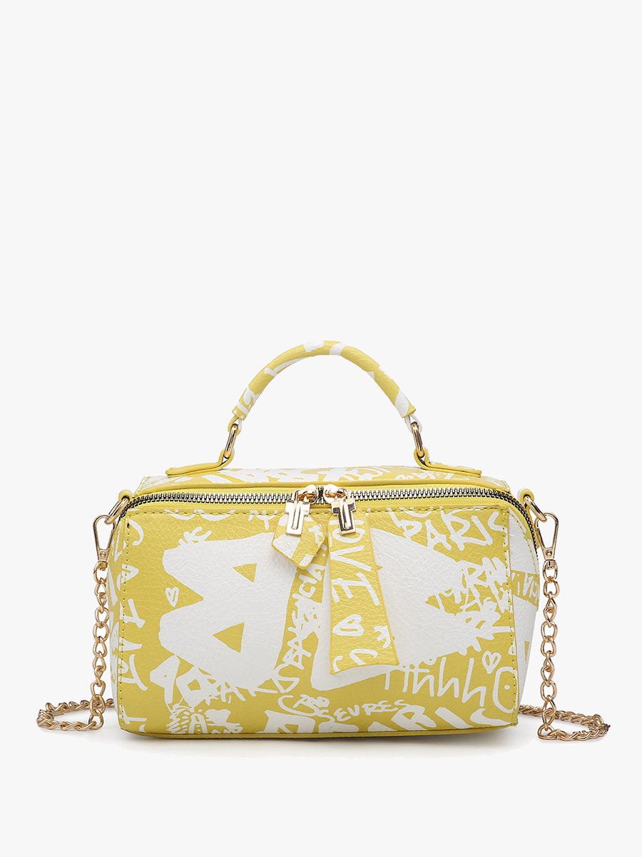 Alexis Graffiti Rectangle Crossbody Bag | PP2032