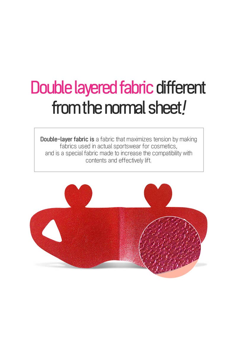 Patch Holic PAT012 Costopia Love Heart Double Chin Mask
